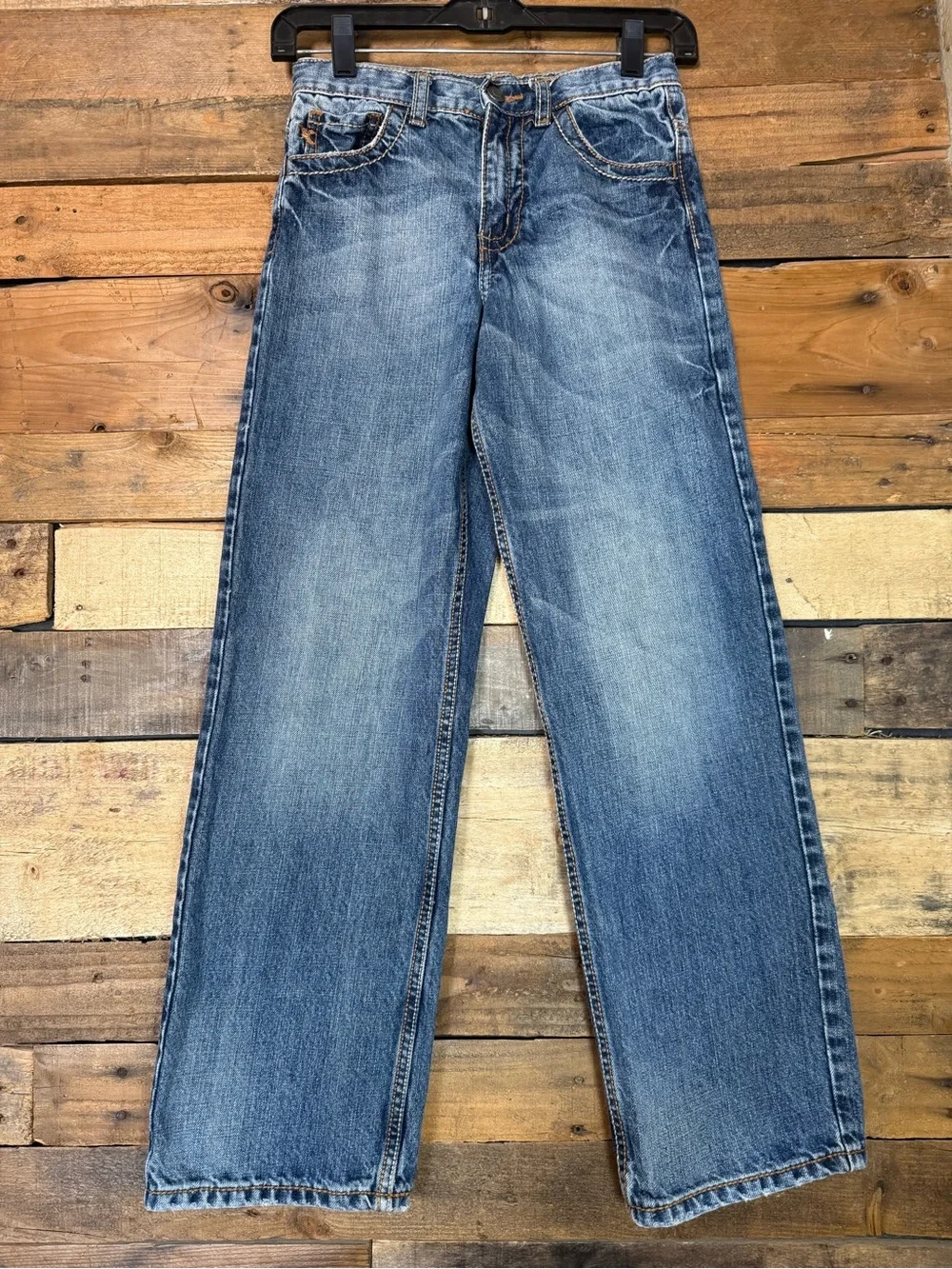 Wrangler 20X Jeans Boys 12 Original Denim Blue Limited 33BLDHN Adjustable